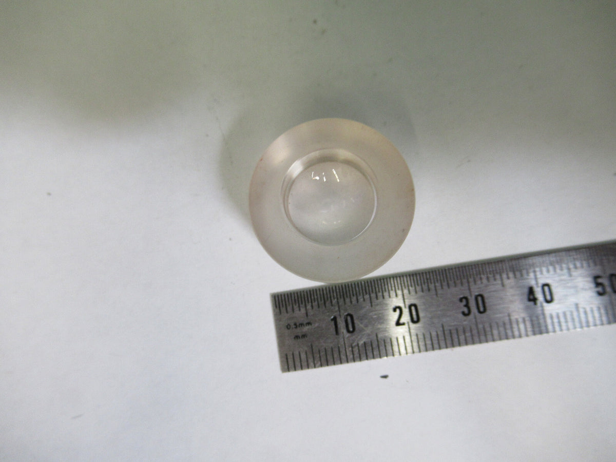 OPTICAL  WEIRD LENS PLANO CONCAVE TOOL GLASS OPTICS AS PICTURED S4-B-15