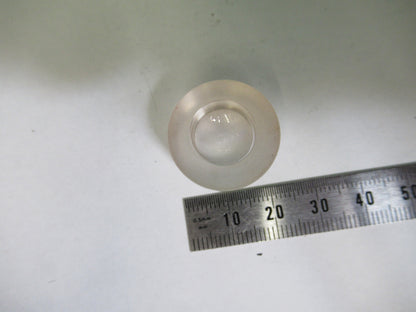 OPTICAL  WEIRD LENS PLANO CONCAVE TOOL GLASS OPTICS AS PICTURED S4-B-15