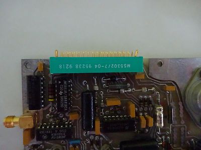 GRC-206 BOARD RUBIDIUM ATOMIC CLOCK MIL SPEC FREQUENCY STD AS IS BIN#W8-DC-08