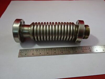 ULTRA HIGH VACUUM MDC CF FIXTURE FLEXIBLE COUPLING BELLOWS AS IS &86-111