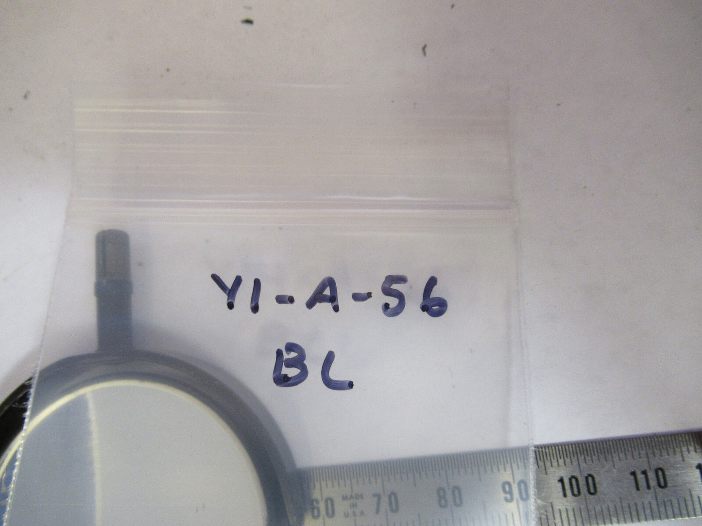 ANTIQUE BAUSCH LOMB MIRROR ASSEMBLY OPTICS MICROSCOPE PART AS PICTURED Y1-A-56
