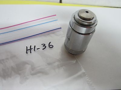 LEITZ WETZLAR GERMANY PL 32X INFINITY OBJECTIVE MICROSCOPE OPTICS BIN#H1-36