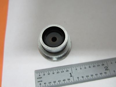 MIKROSKOPTEIL OBJEKTIV HERTEL KASSEL 4X OPTICS AS IS BIN#K9-47-A