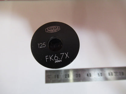 OLYMPUS JAPAN EYEPIECE OCULAR FK6.7X MICROSCOPE PART As Pictured S8-B-28