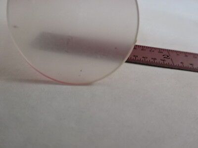 LAMP DIFFUSER FILTER MICROSCOPE PART OPTICS AS PICTURED &Z7-24