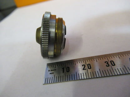 ANTIKES AMERIKANISCHES OPTIK-AO-3,5-FACHES OBJEKTIV-MIKROSKOPTEIL WIE ABGEBILDET &amp;P9-A-25 