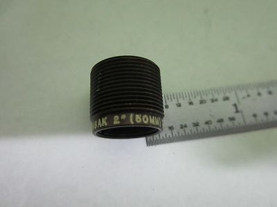 Wollensak Raptar 50 mm Lens Part Microscope Optics