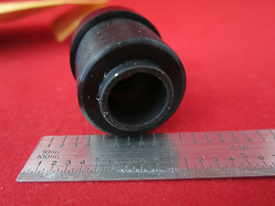 OPTICAL ACHROMATIC LENS 12 mm DIA FL 80 mm MOUNTED LASER OPTICS BIN#4