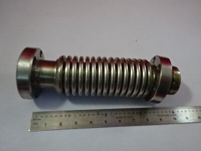 ULTRA HIGH VACUUM MDC CF FIXTURE FLEXIBLE COUPLING BELLOWS AS IS &86-111