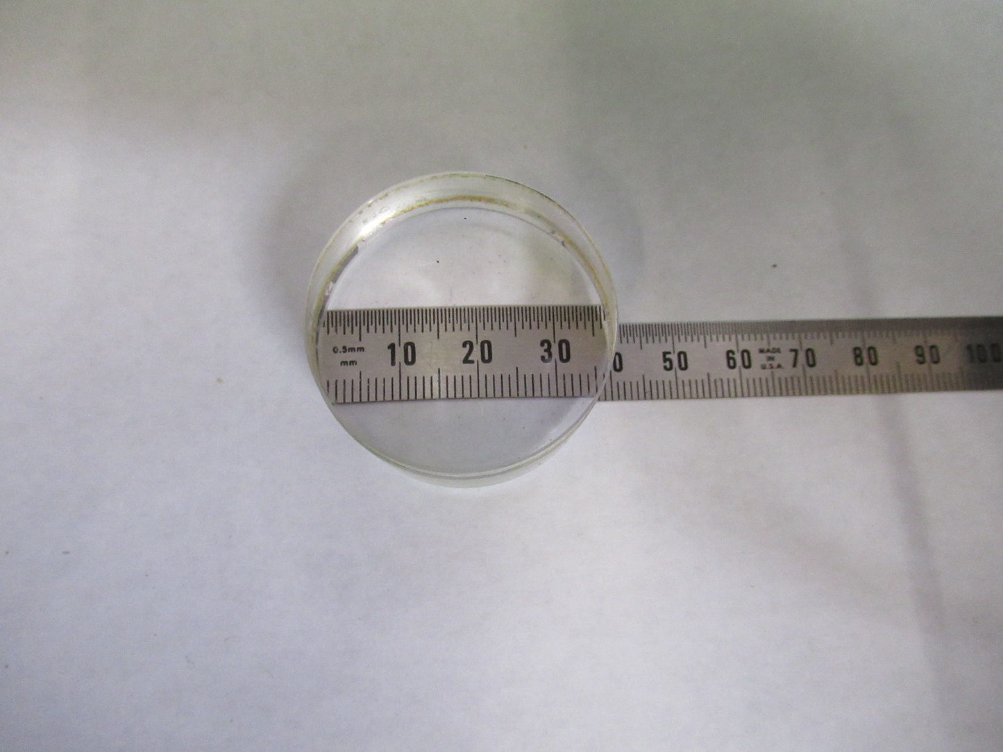OPTICAL TRIPLET CONVEX THICK LENS OPTICS AS PICTURED U8-A-119