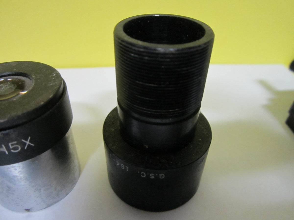 Microscope Eyepieces Lot Assorted Optics