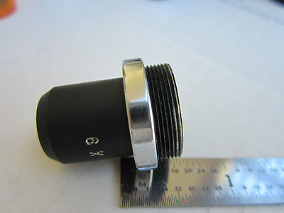 OPTICAL MICROSCOPE PART OBJECTIVE 6X ii OPTICS DWR#02