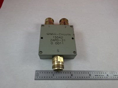 MINI CIRCUITS ZAPD-21 POWER SPLITTER RF FREQUENCY MICROWAVE AS IS &J7-B-06