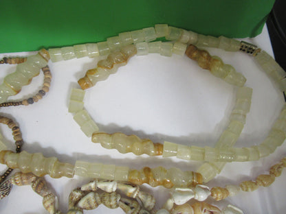 LOT JEWELRY FANTASY HANDMADE WRISTBAND NECKLACE ETC AS PICTURED X4-A-67