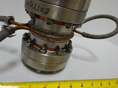Mdc High Vacuum Chamber Water Cooled Heavy Stainless Steel