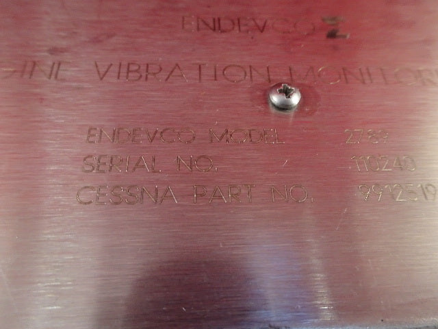 Meggitt Endevco Cessna Engine Vibration Monitor Model 2789