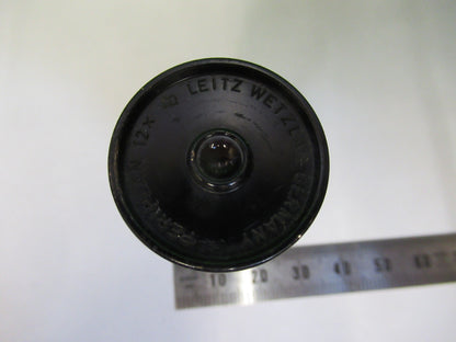 Antique Ernst Leitz 12X Ocular Eyepiece Microscope Part