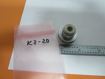 MIKROSKOPTEIL OBJEKTIV LEITZ DEUTSCHLAND 3.5X OPTIK WIE BESEHEN BIN#K2-20
