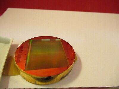 OPTICAL DIFFRACTION GRATING COPPER PLATE PRO LASER OPTICS AS PICTURED &1E-B-02