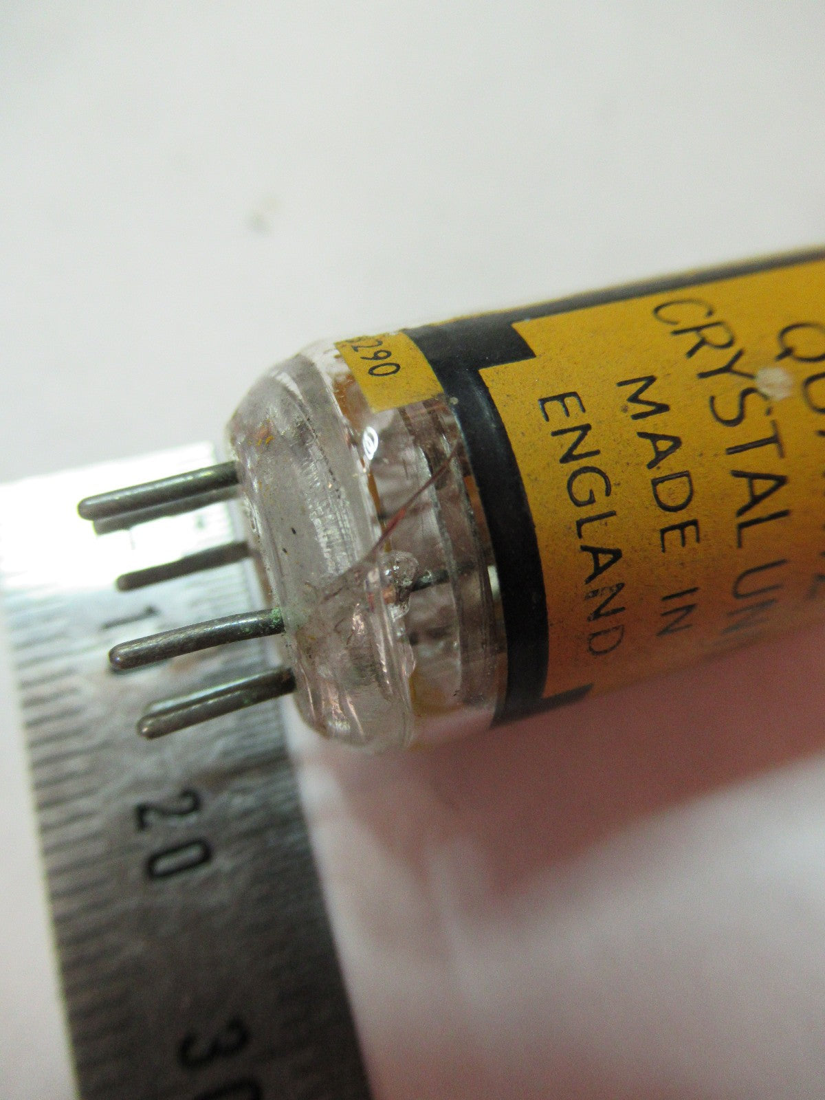 Antique Gec Xtal Quartz Crystal Frequency Control Radio