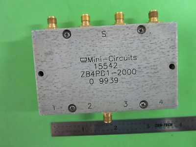 MINI CIRCUITS POWER SPLITTER ZB4PCI-2000 FREQUENZ HF-MIKROWELLEN BIN#50