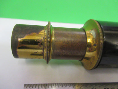 Antique Watson London Brass Tubus + Nosepiece Microscope Part AS Pic