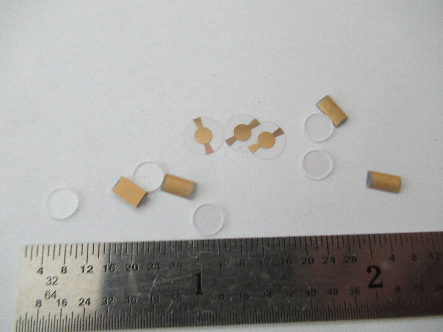 LOT BLANK PIEZOELECTRIC QUARTZ CRYSTAL X- Y- YX-CUT PIEZO SENSOR AS PIC #F5-A-51