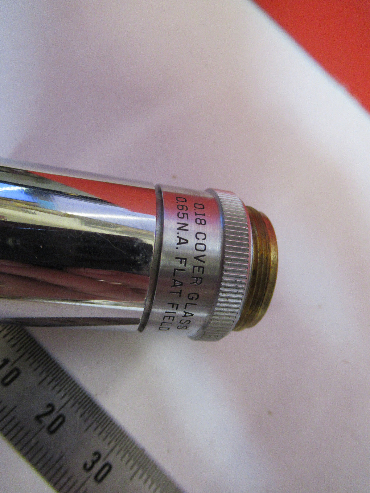 Industrial Bausch & Lomb 40X Lens Objective Microscope