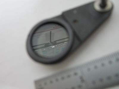 OPTISCHES MIKROSKOP TEIL POLARISATOR POL VICKERS UK OPTICS AS IS BIN#Q4-63