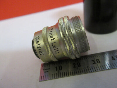 Antique Ernst Leitz "3" Objective Lens Microscope Part