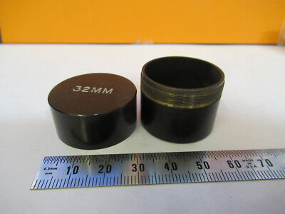 Empty Brass Can 32mm Objective Microscope Part