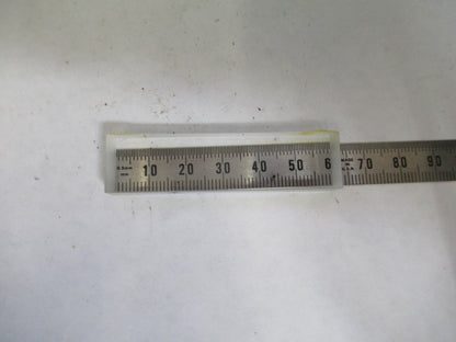 OPTICAL RECTANGULAR LENS OPTICS BI CONCAVE OPTICS  AS PICTURED S7-A-12