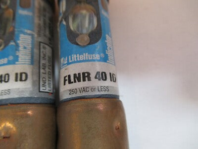Lot Industrial Fuses Fuse Flnr 40