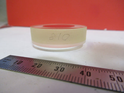 OPTICAL LENS DOUBLET PL-CX + COATED MIRROR OPTICS AS PICTURED  T9-A-65