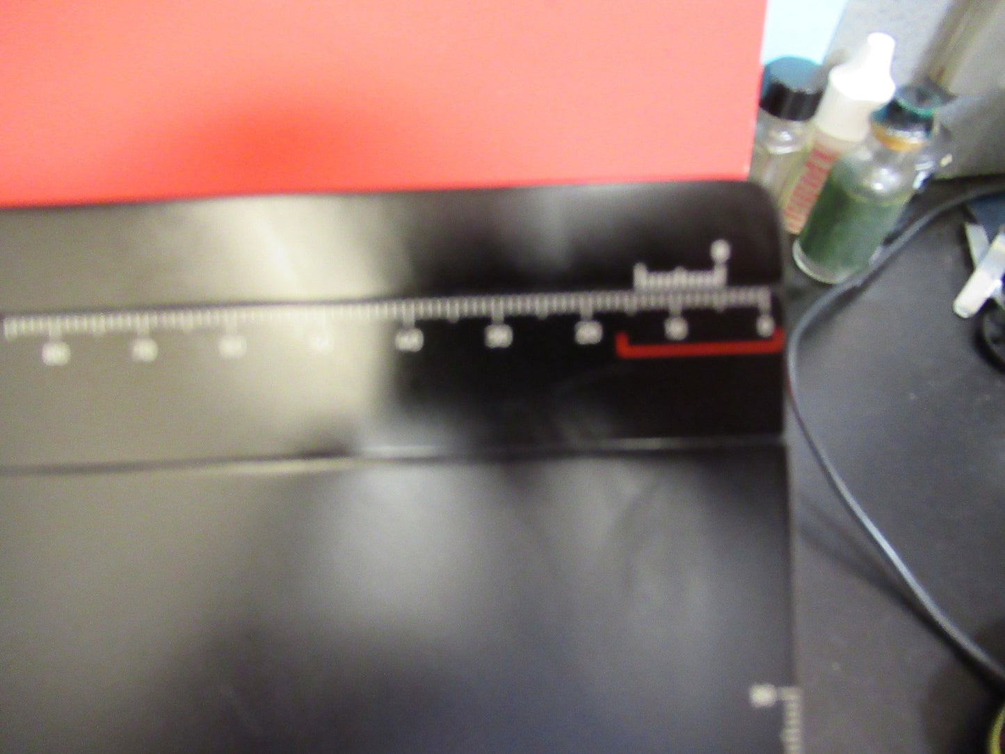 LEICA LEITZ GERMANY DMRB XY STAGE TABLE MICROSCOPE PART AS PICTURED T8-b-16