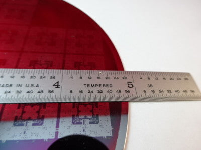 COLLECTABLE SEMICONDUCTOR WAFER SILICON WITH COMPONENTS NICE AS IS #83-A-24