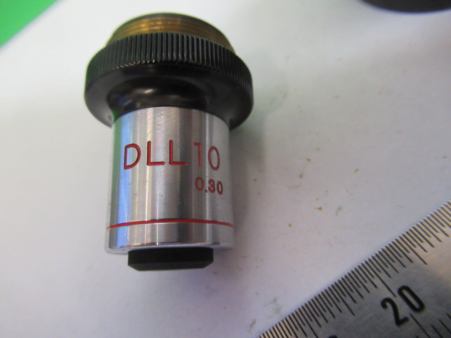NIKON JAPAN OBJECTIVE DLL 10X PHASE MICROSCOPE PART AS PICTURED &G2-A-99