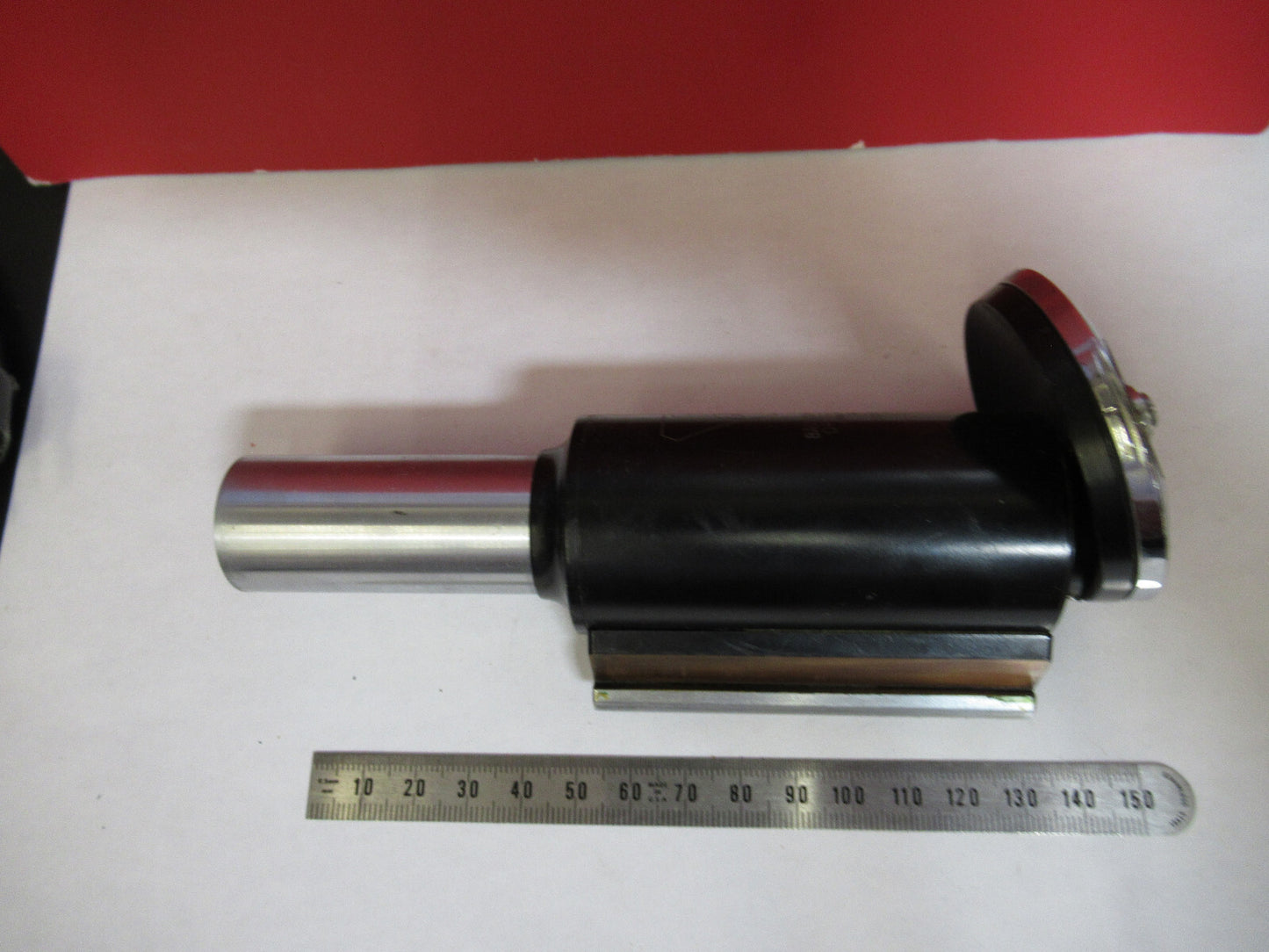 BAUSCH LOMB tubus + nosepiece OPTICS MICROSCOPE PART AS PICTURED T9-A-26