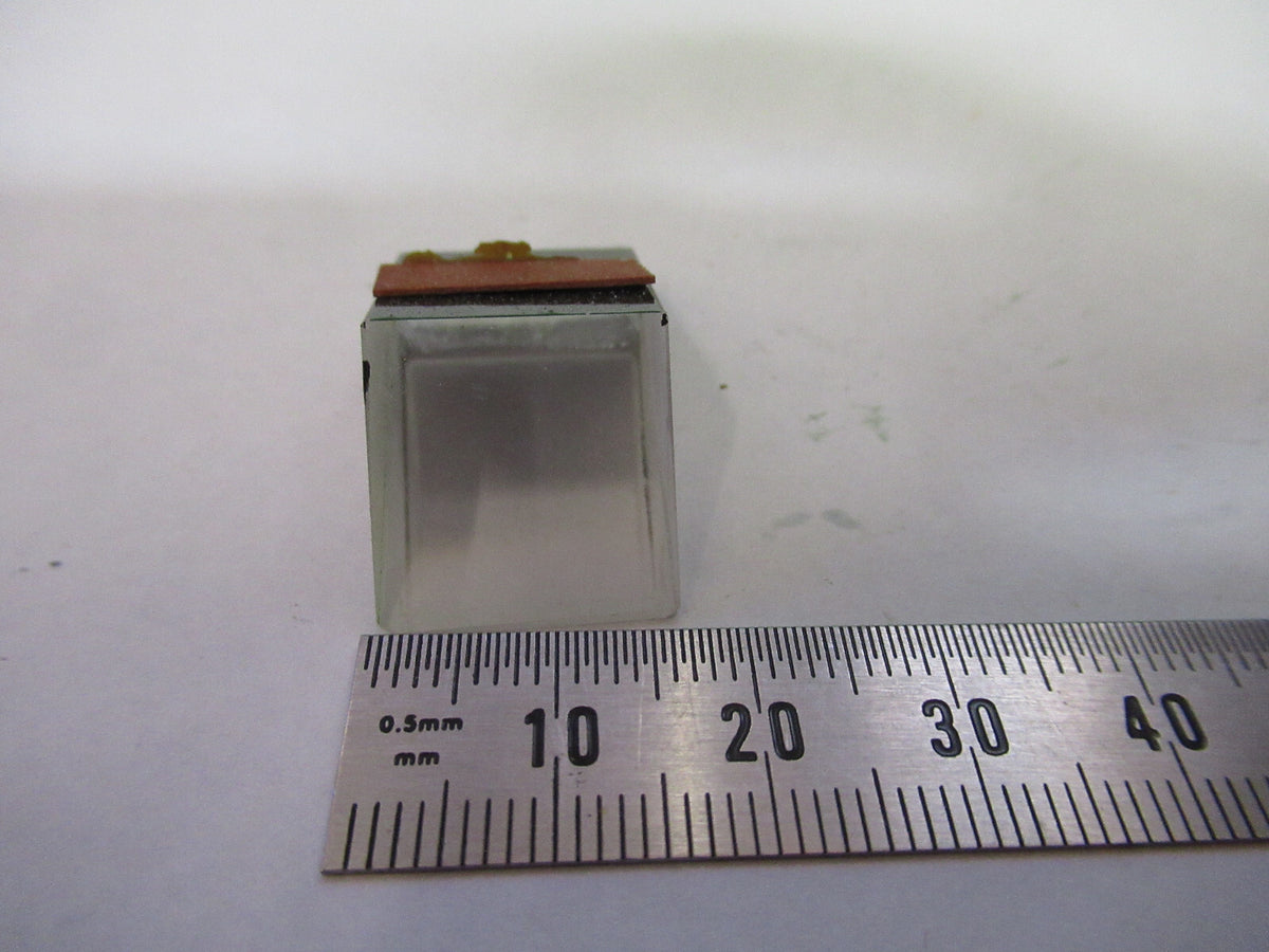 BAUSCH LOMB GLASS PRISM OPTICS MICROSCOPE PART AS PICTURED &G2-A-90