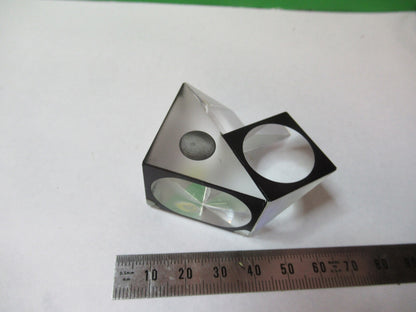 WILD HEERBRUGG SWISS GLASS PRISM ASSEMBLY MICROSCOPE PART AS PICTURED G5-A-02