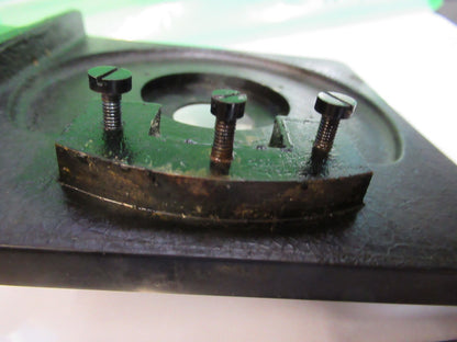 ERNST LEITZ ANTIQUE XY STAGE TABLE MICROSCOPE PART AS PICTURED Y4-FT-99