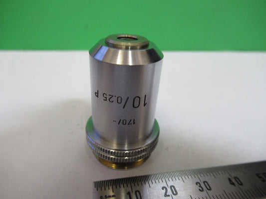 Ernst Leitz Pol Polarization 10X /170 Objective Microscope Part