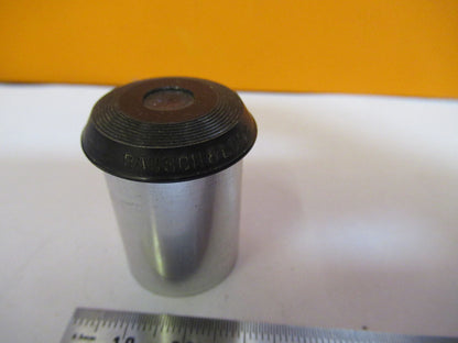 ANTIQUE BAUSCH LOMB 10X  EYEPIECE OPTICS MICROSCOPE PART AS PICTURED S4-B-41