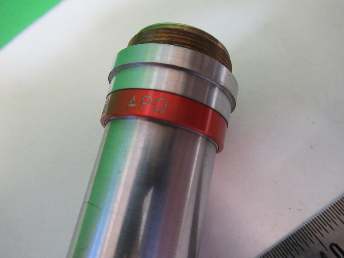 WATSON UK APO 90X OBJECTIVE LENS MICROSCOPE PART AS PICTURED &R2-B-30