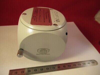 CARL ZEISS GERMANY 4381843 DIVIDING TEACH HEAD MICROSCOPE PART OPTICS &P8-A-06
