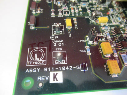 Rga Residual Gas Electronic Board Leybold Inficon 911-1042G