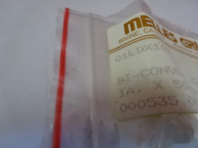 LOT OPTICAL PRO LENS LENSES MELLES GRIOT OTHERS CONVEX OPTICS AS IS &94-A-25