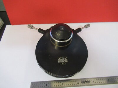 Wild Swiss M20 Dark Phase Condenser Optics Microscope Part AS Picture