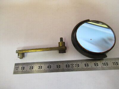 ANTIQUE LEITZ MIRROR ASSEMBLY PARTS MICROSCOPE PART AS PICTURED &A2-FT-92