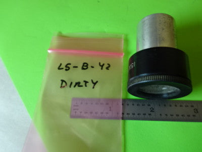 UNKNOWN 15X W.F.  [dirty] EYEPIECE OCULAR OPTICS MICROSCOPE PART AS IS #L5-B-42